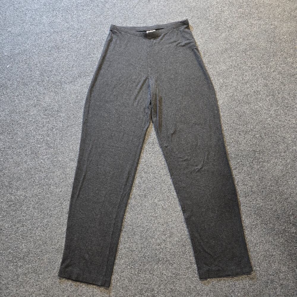 J Jill Pants Womens Small Gray Tapered Leg Stretchy Pull On Lounge Sleep Casual